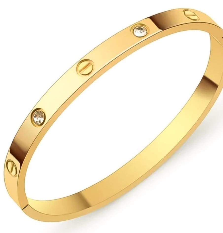 stainless steel bangles two