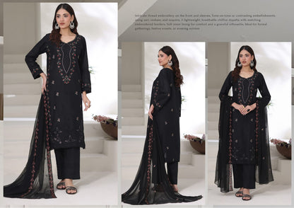 T.PARISHAY Embroidered 3 Piece Lawn EID Collection