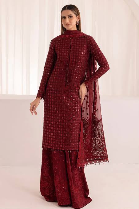 Fancy Chiffon Organza Net Mix Design