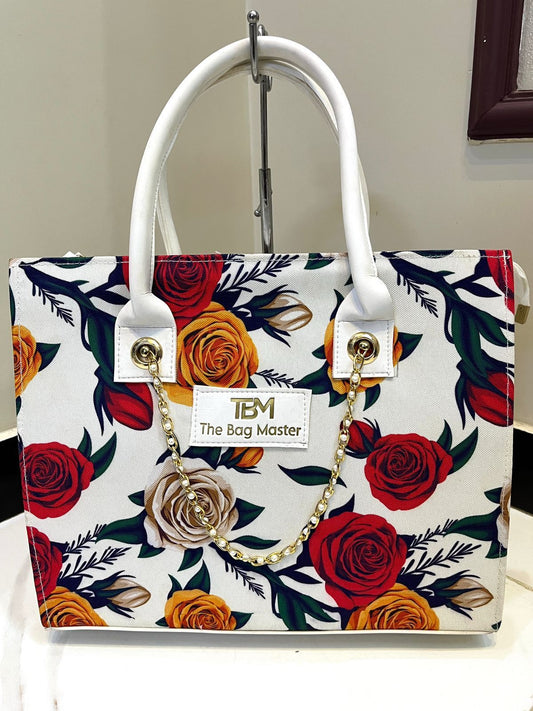 Floral Tote Bag