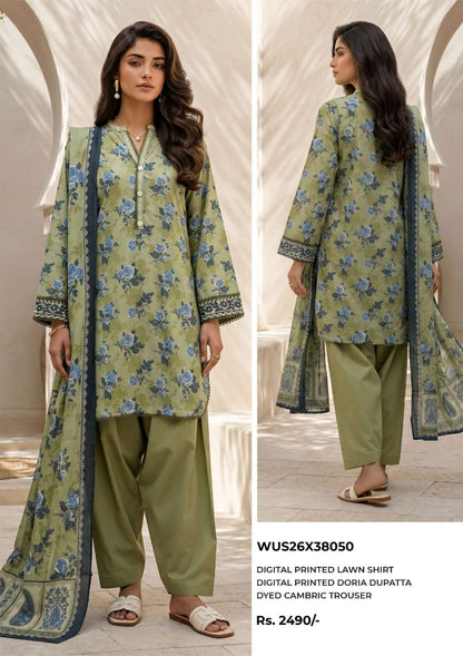 ZELLBURY LAWN Printed 3 PIECE Collection VOL-6 2026