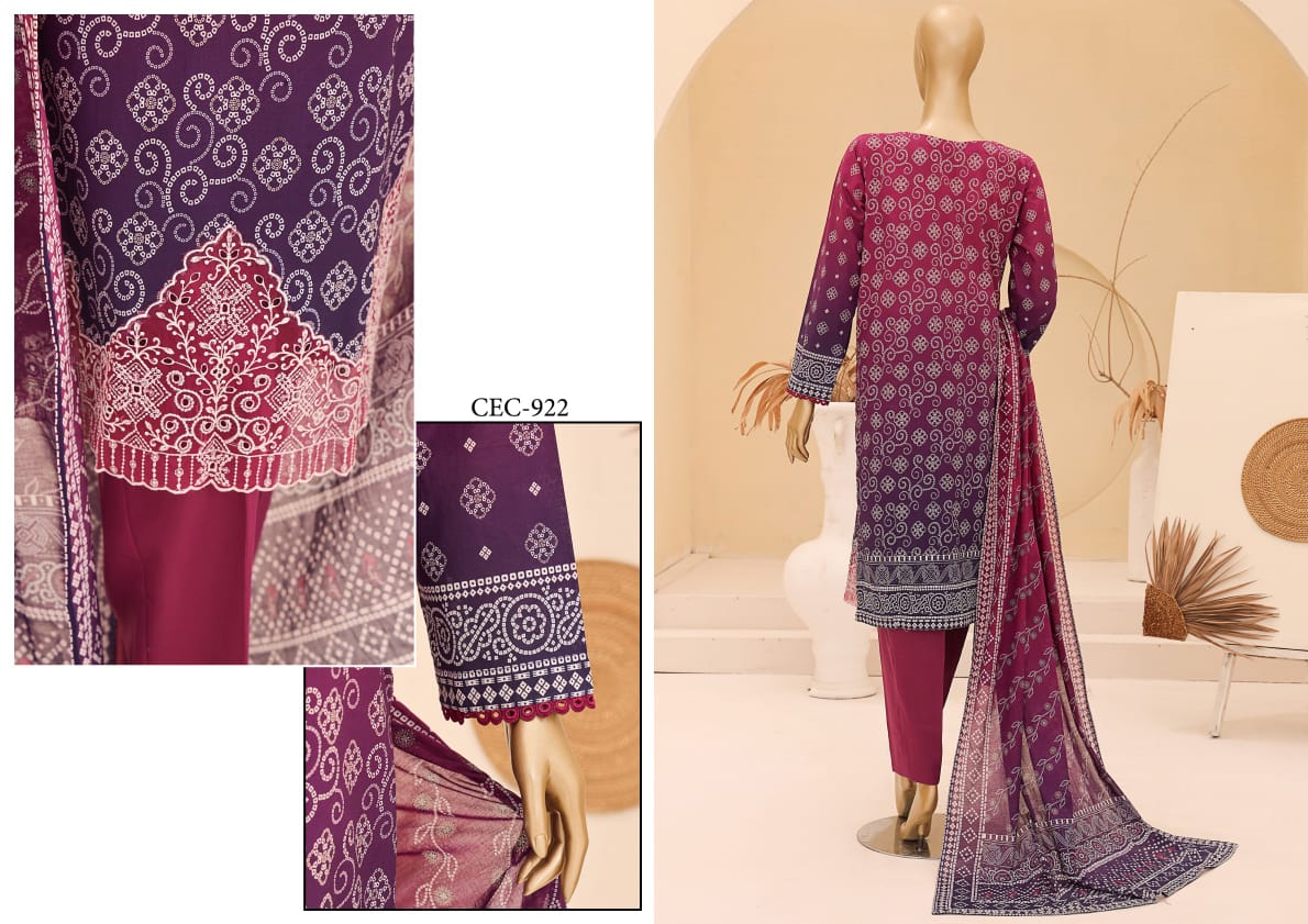 HZ Chunri Embroidered Collection