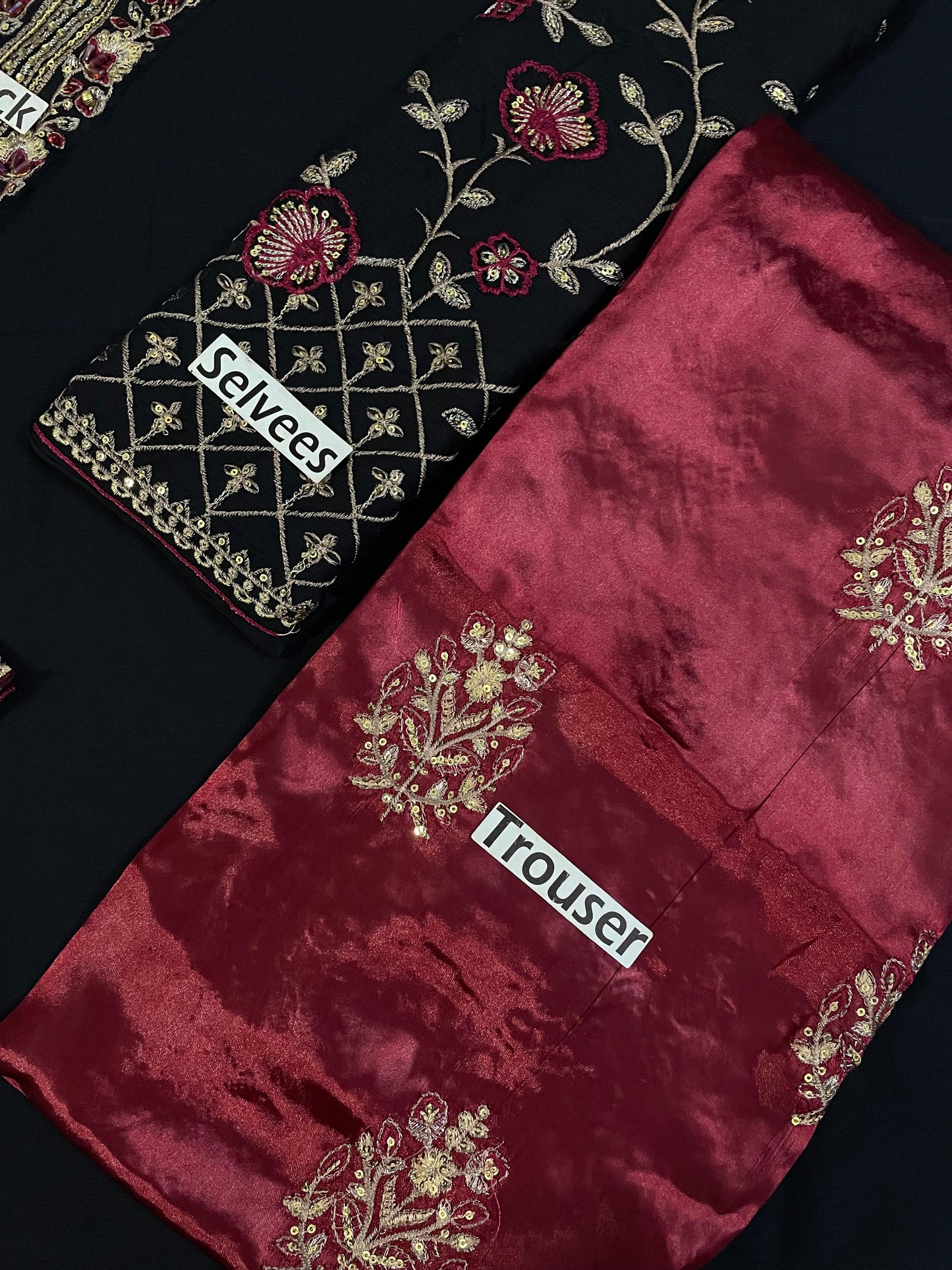 Iznik Chiffon Embroidered Collection