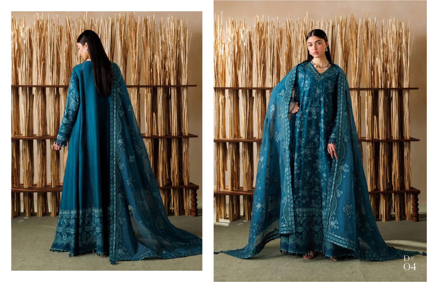 BAROQUE Embroidered LAWN 26 Eid Collection