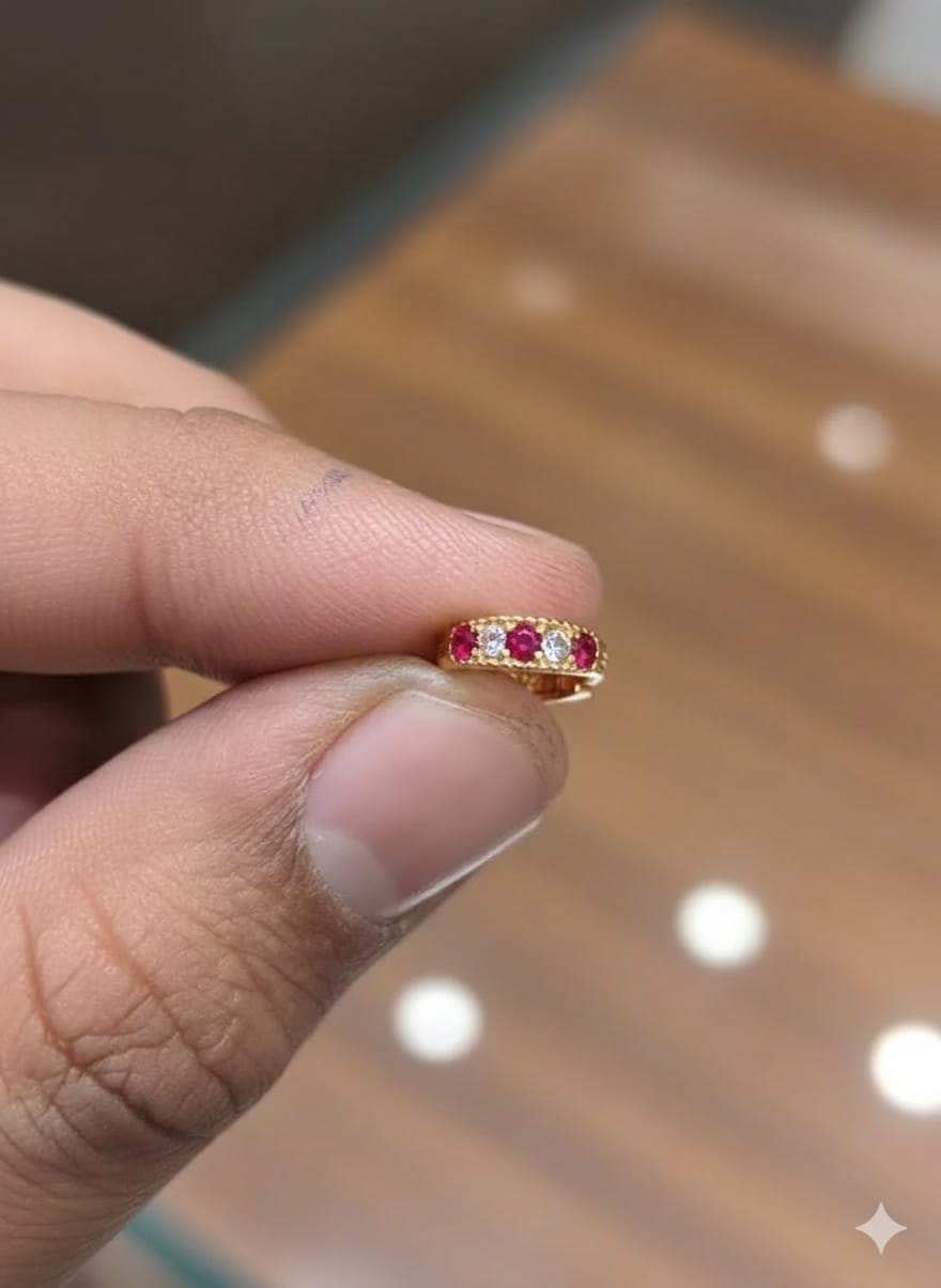 Zircon Nose Ring