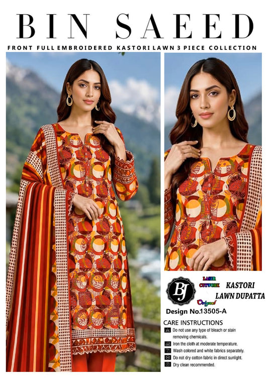 BJ Cotton Dupatta