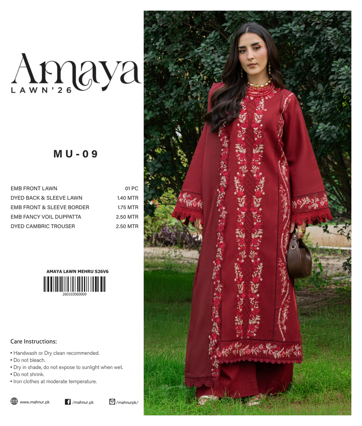 AMAYA LAWN 26 MAHNUR