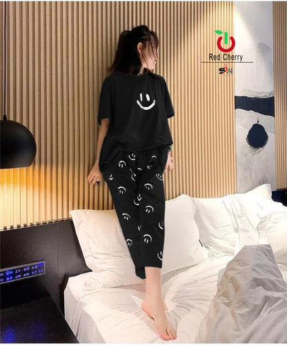 Printed Night Suit