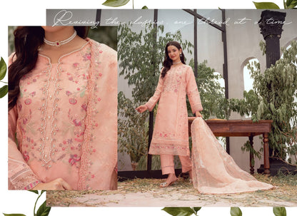 FALIHA Fancy ORGANZA Embroidered Collection 𝟸𝟶𝟸𝟼