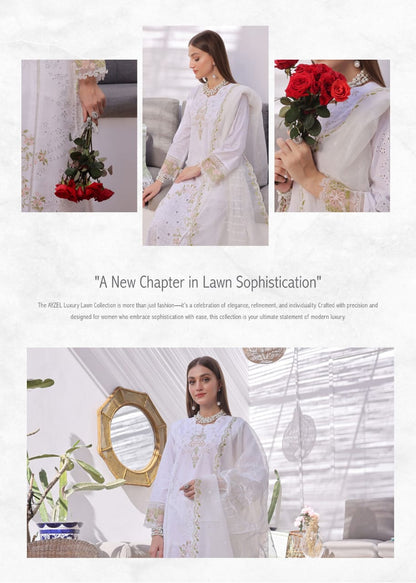 AYZEL GUZEL  FORMAL 3 PIECE Stitched Collection