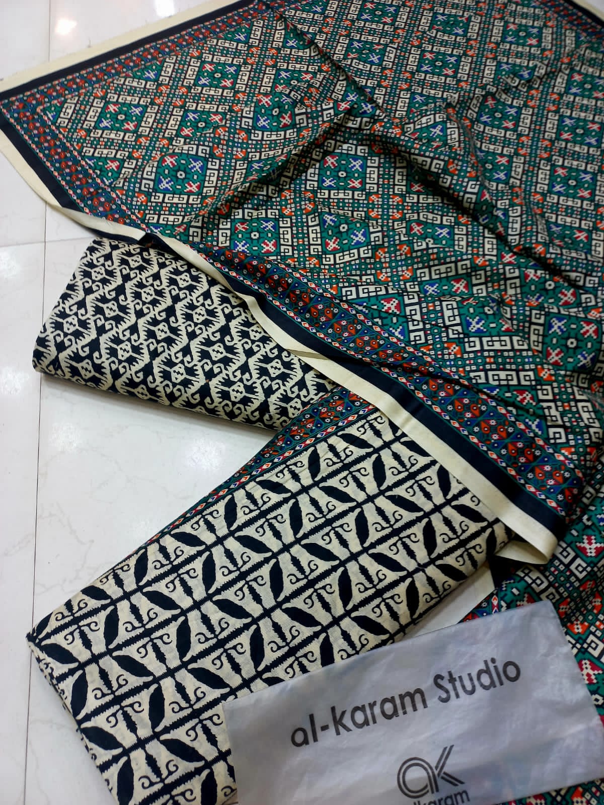 AL-KARAM KASTURI  PRINTED LAWN  COLLECTION