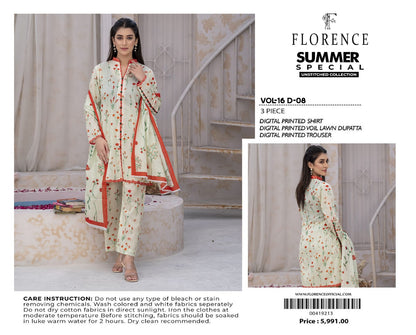 FLORENCE LAWN 3 PC COLLECTION
