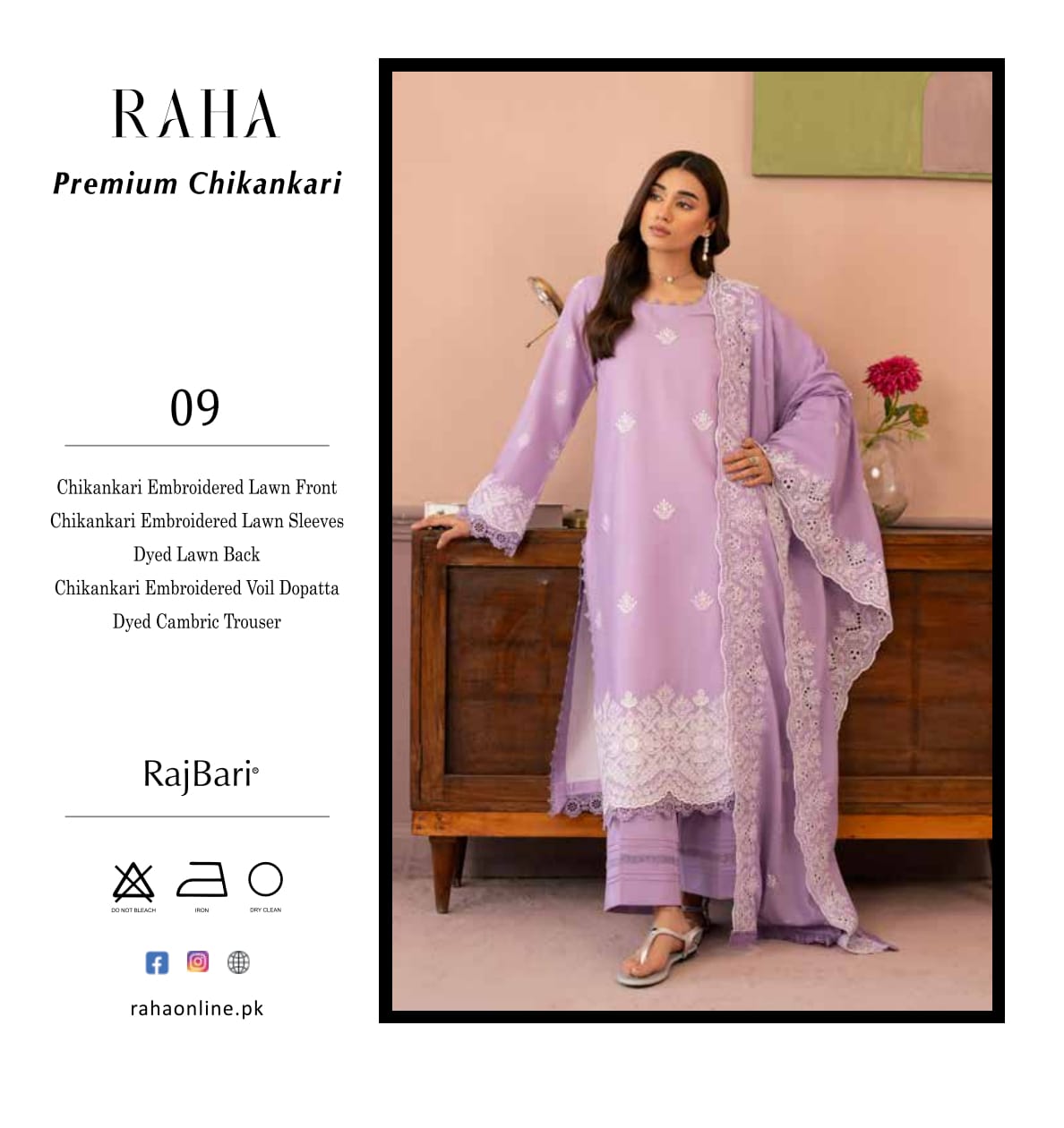 RAHA  PREMIUM CHIKANKARI