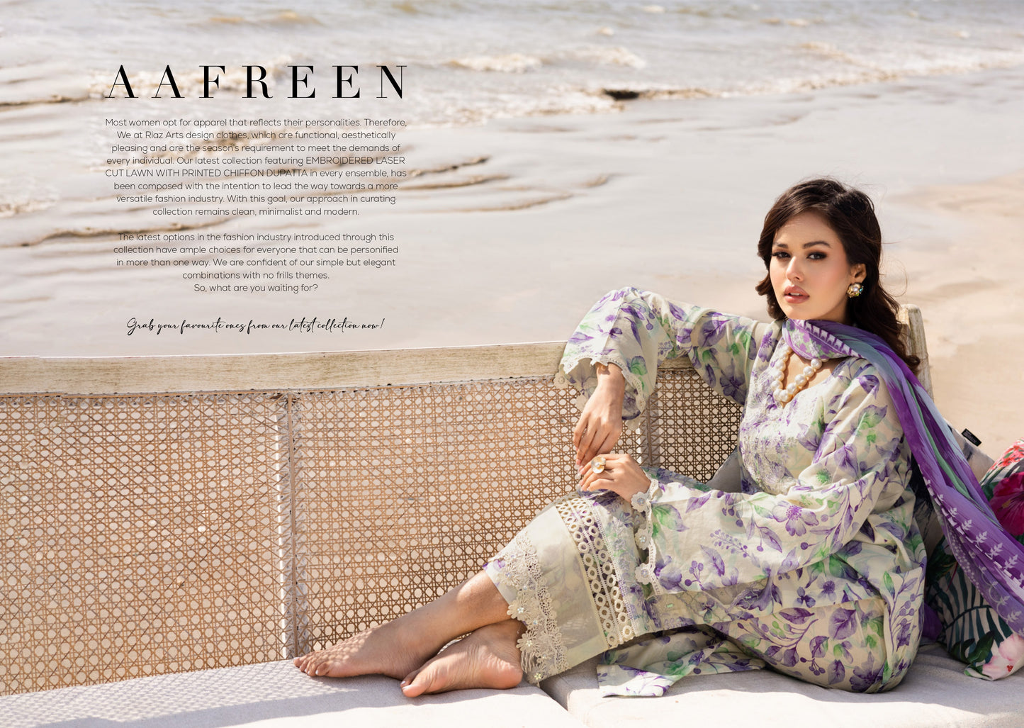 Aafreen by Riaz Arts