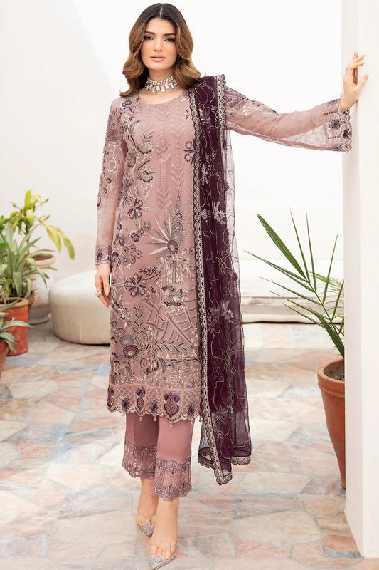 Ramsha Chiffon Embroidered Collection