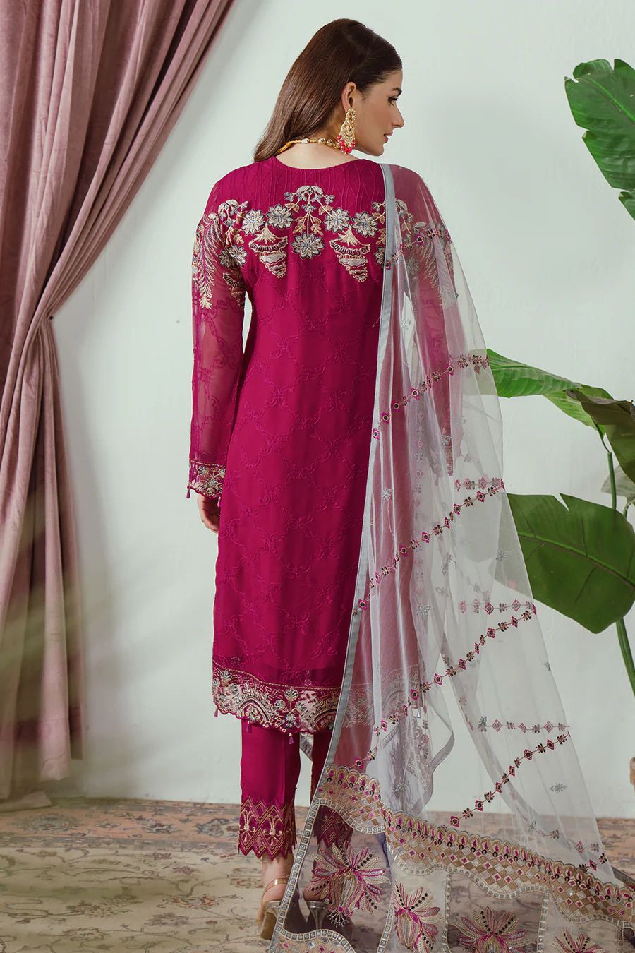 Ramsha Chiffon Embroidered Collection