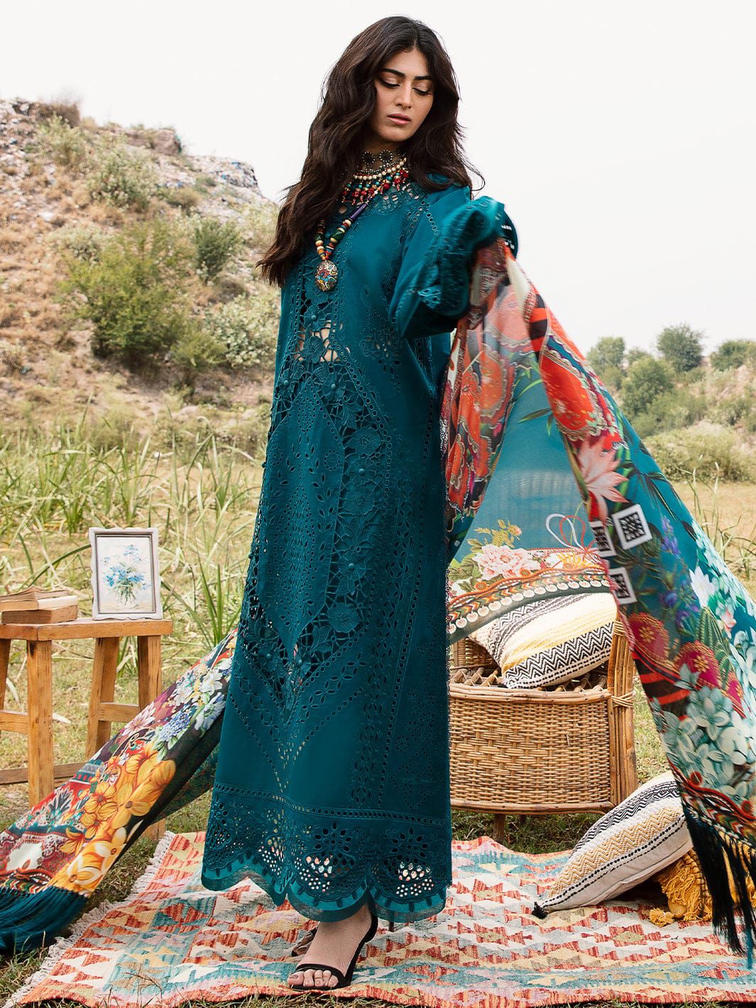 BIN ILYAS LUXURY LAWN CHICKEN KARI COLLECTION