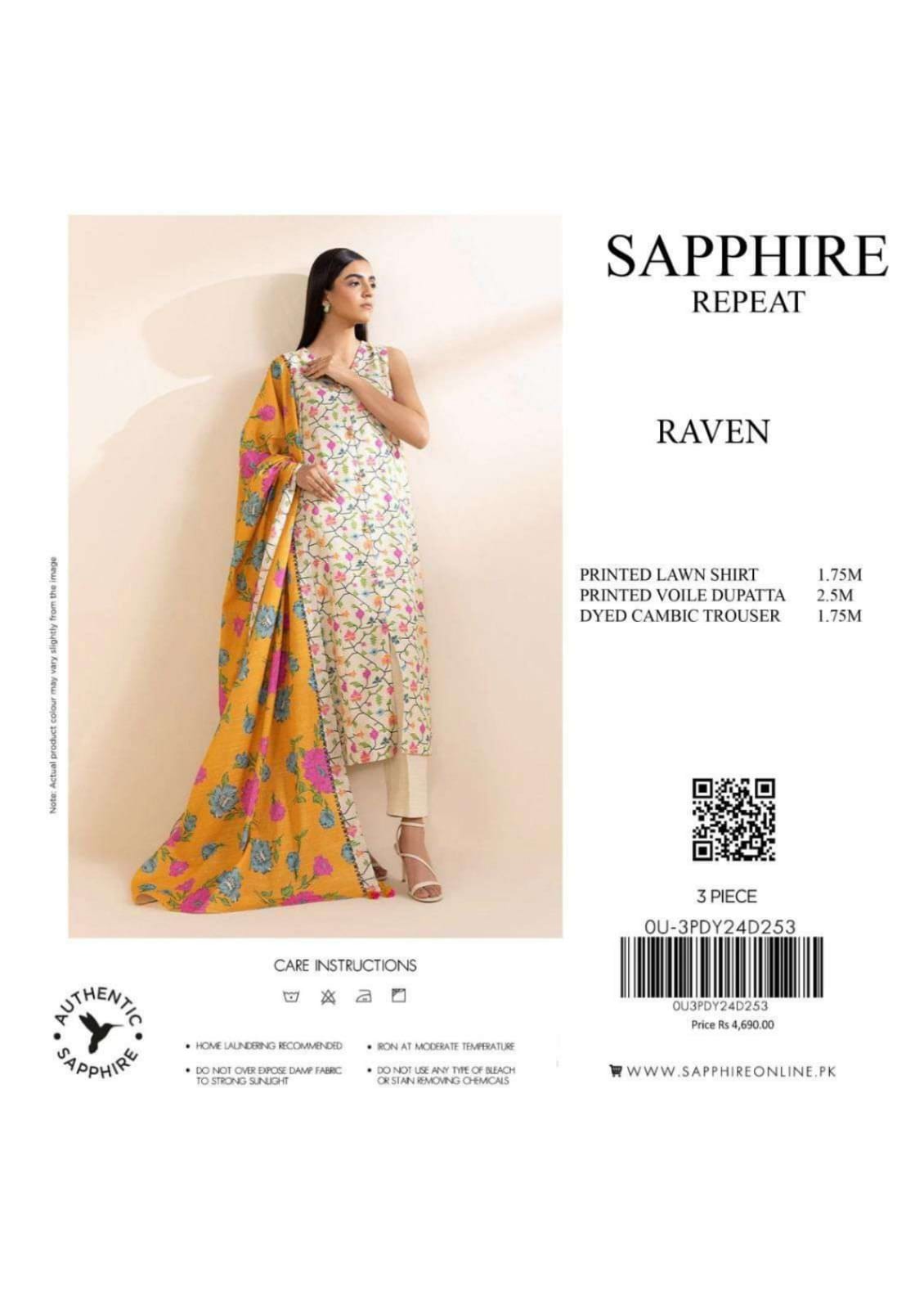 ZAREEN SAPPHIRE