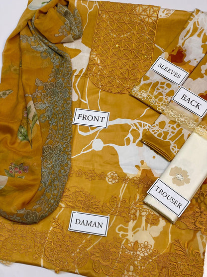 ASIFA NABEEL LAWN COLLECTION