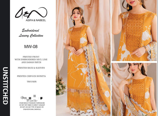 ASIFA NABEEL LAWN COLLECTION