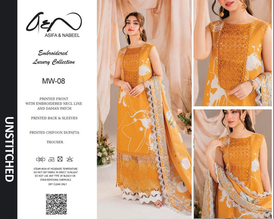 ASIFA NABEEL LAWN COLLECTION