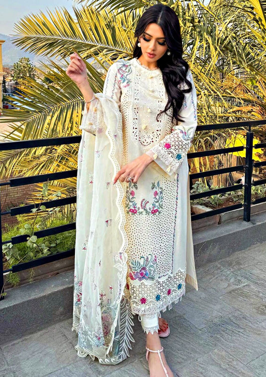 QALAMKAR SELIN LUXURY LAWN CHICKEN KARI COLLECTION