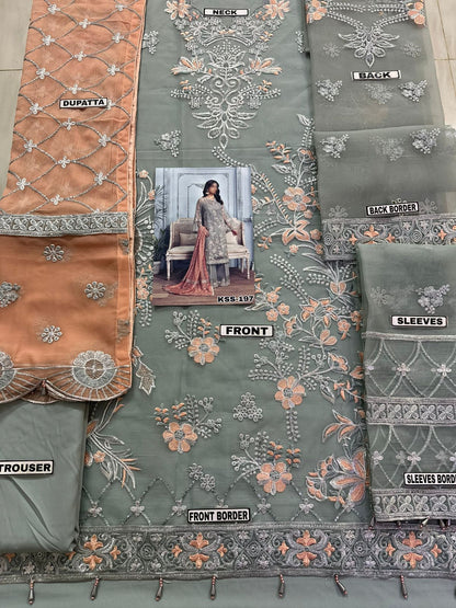 ALIZEH ORGANZA CHIFFON