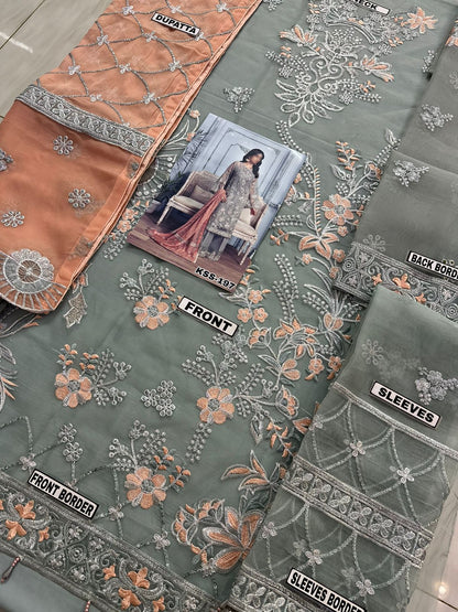 ALIZEH ORGANZA CHIFFON