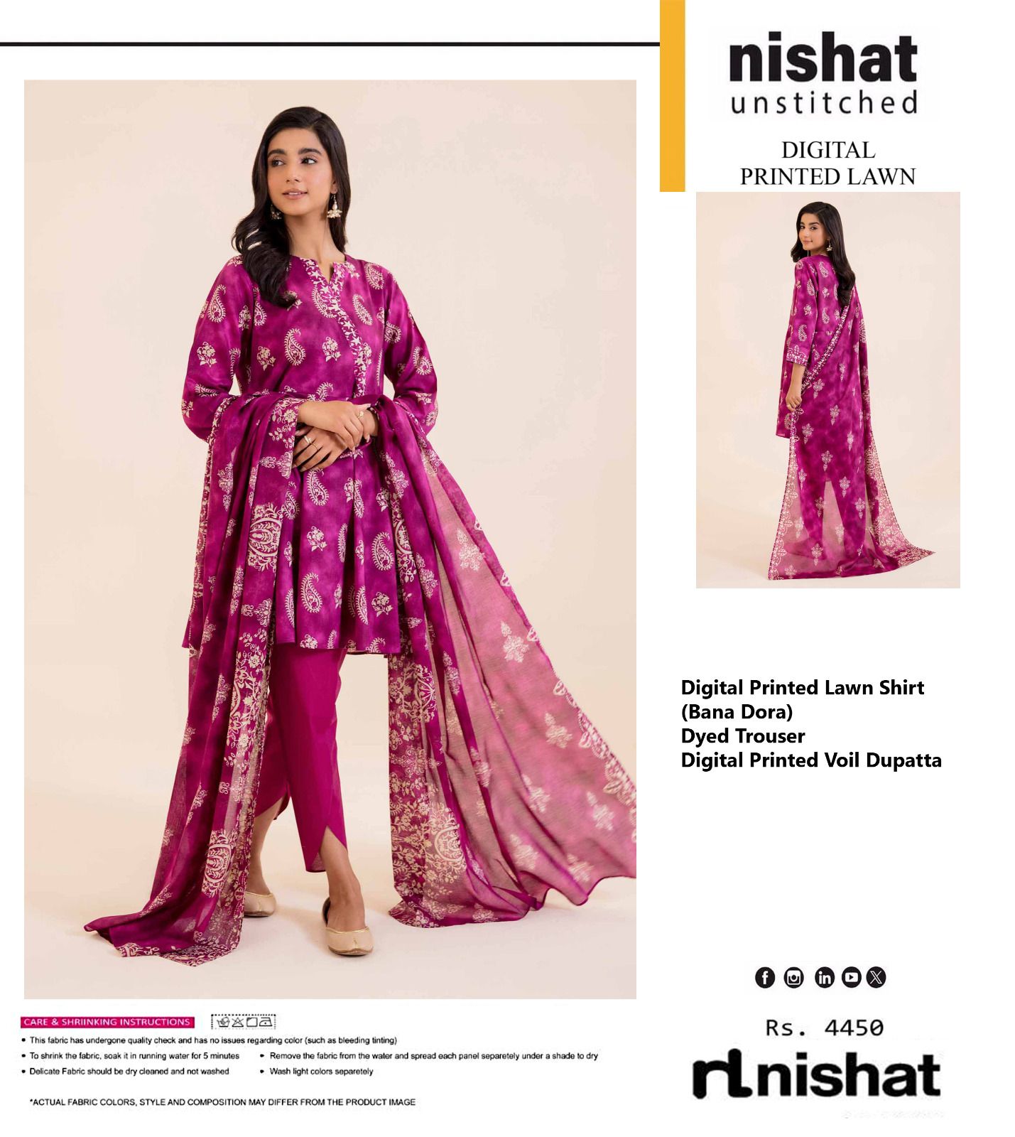 NISHAT PRINTED COLLECTION