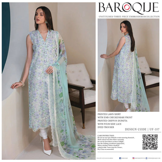 Baroque Luxury Lawn Collection