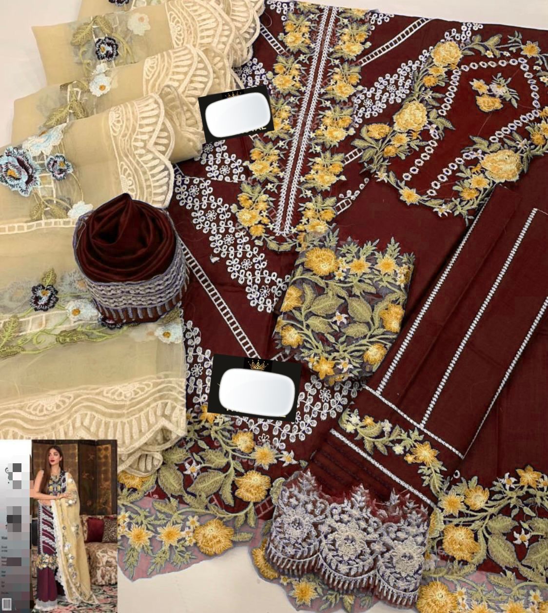 Crimson by Saira Shakira Eid Luxury Lawn Collection