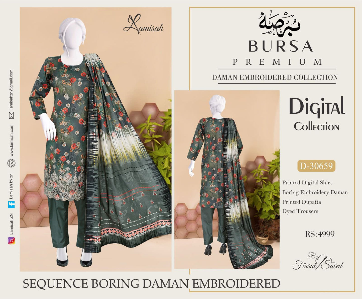 BURSA  Embroiderd Collection