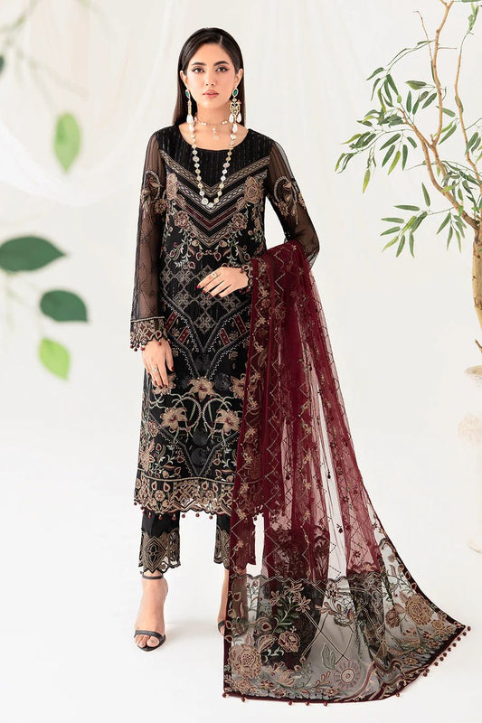 Ramsha Chiffon Embroidered Collection