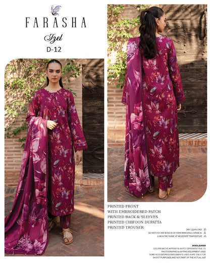 FARASHA PRINT LAWN COLLECTION