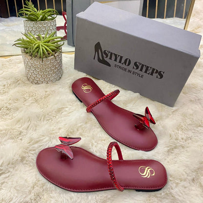 MD Butterfly Stride Flats
