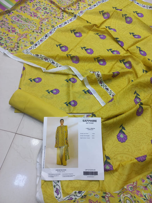 Mix Brand 3 Pcs Lawn Suit