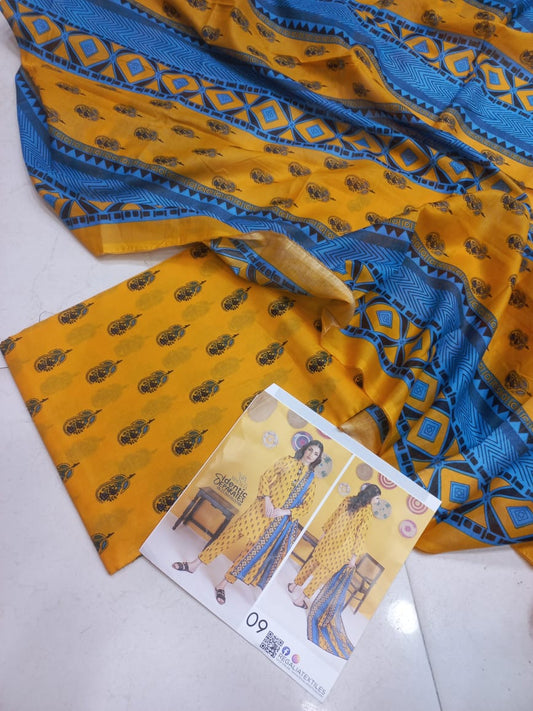 Mix Brand 3 Pcs Lawn Suit