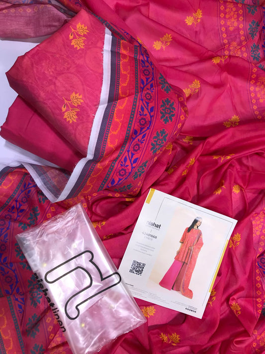 Mix Brand 3 Pcs Lawn Suit