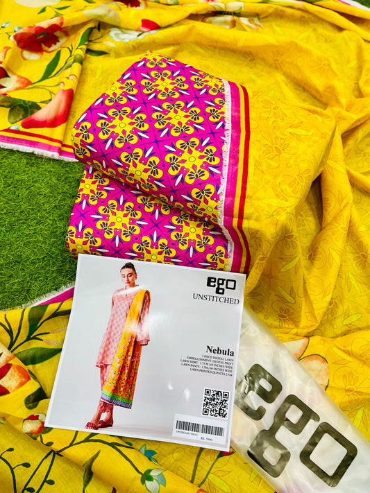 Mix Brand 3 Pcs Lawn Suit