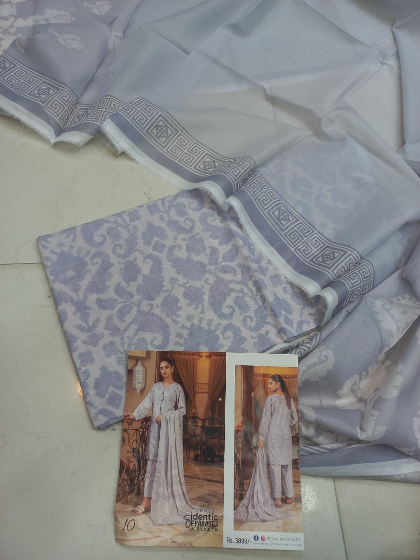 Mix Brand 3 Pcs Lawn Suit