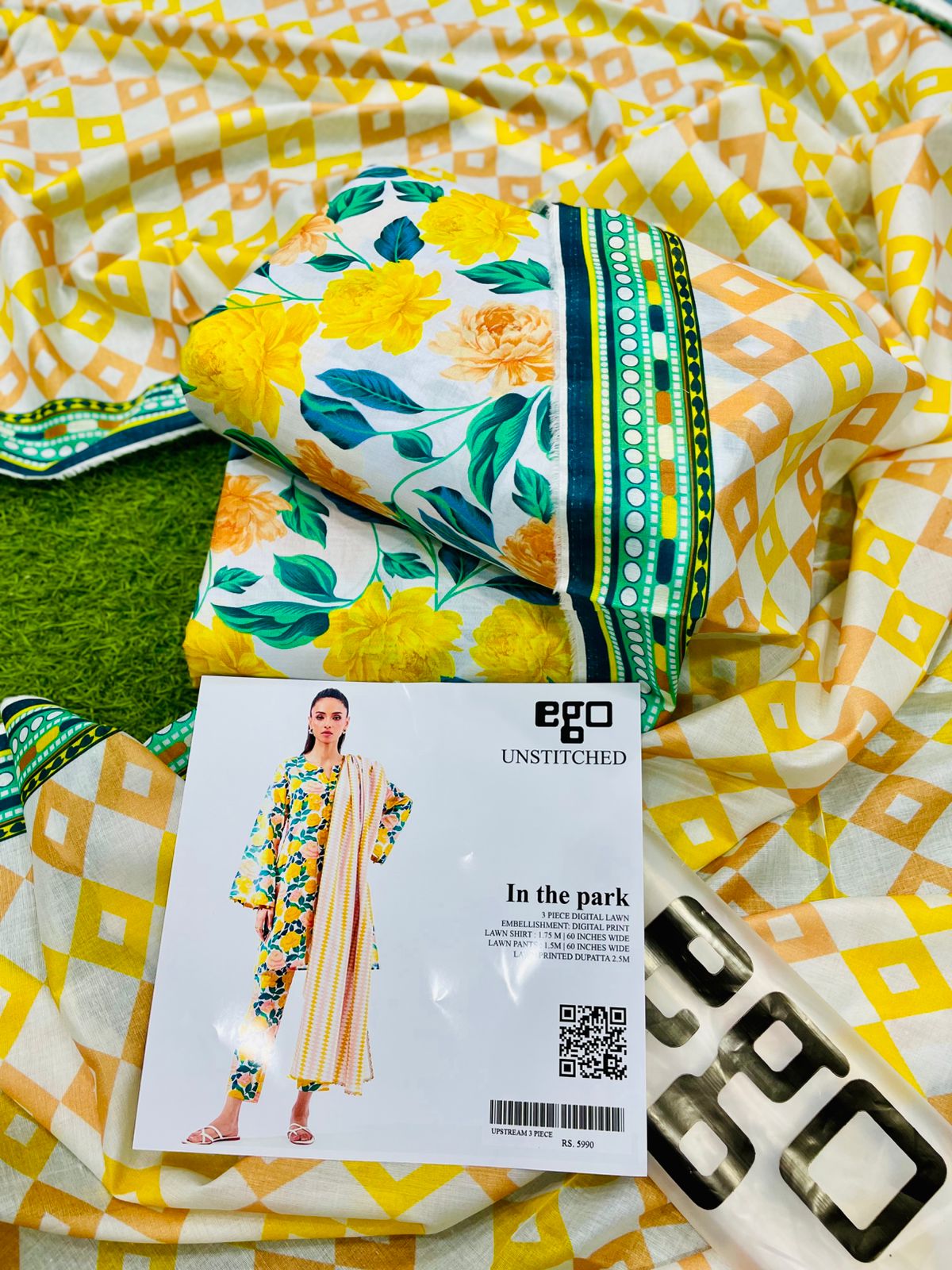 Mix Brand 3 Pcs Lawn Suit