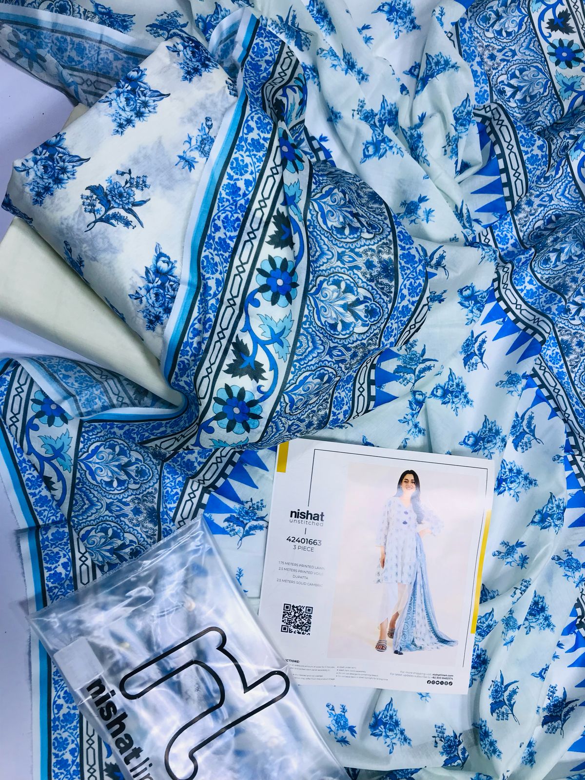 Mix Brand 3 Pcs Lawn Suit