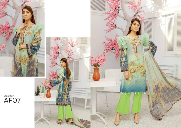 Afreen chikankari by riaz art