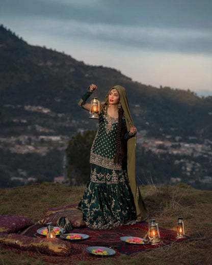 Faiza Saqlain Bridal Silk Collection