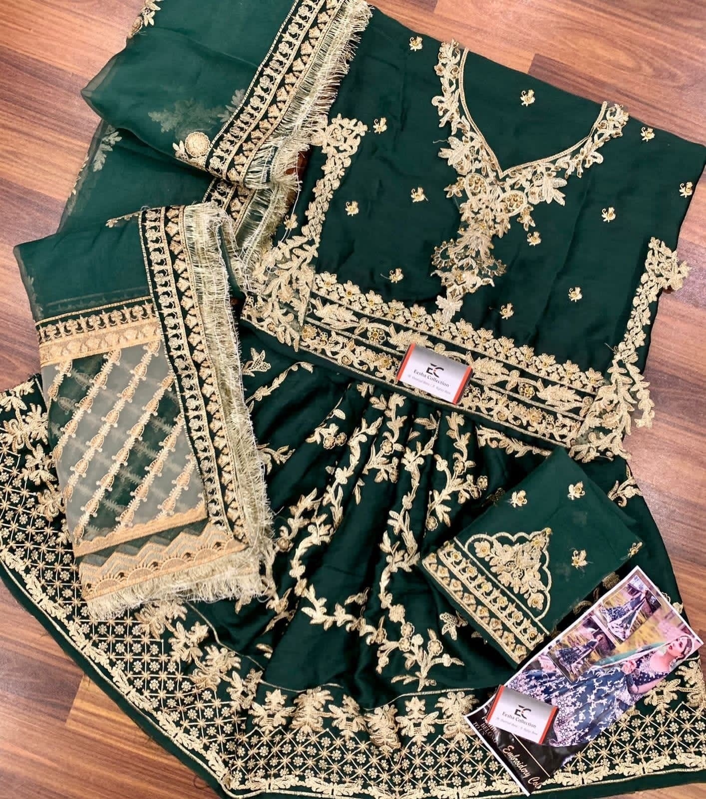 Faiza Saqlain Bridal Silk Collection