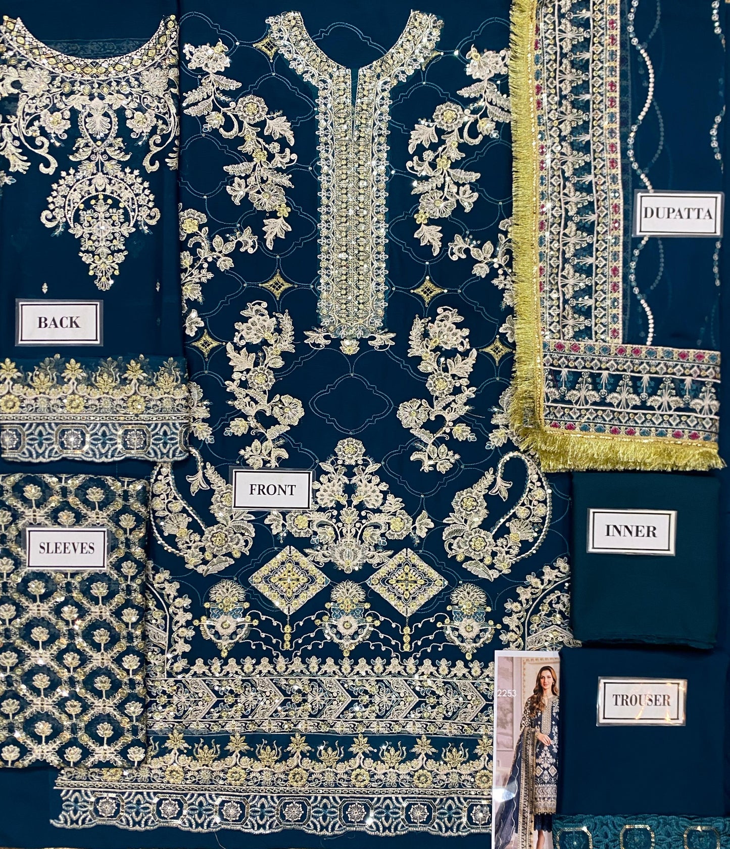 Baroque Chiffon Luxury Embroidered Collection