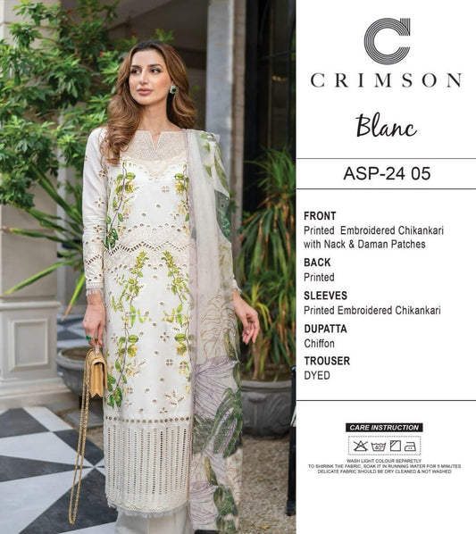 Crimson SUMMER LAWN COLLECTION