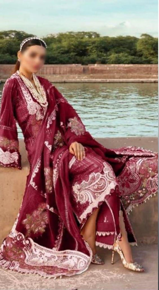 Crimson Luxury Lawn Collection