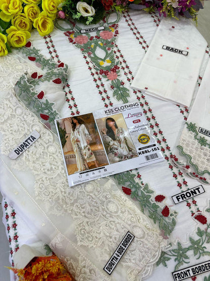 CRIMSON LAWN CHIFFON
