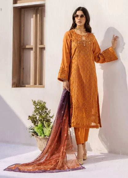 Adan Libas Lawn Chickenkari Collection